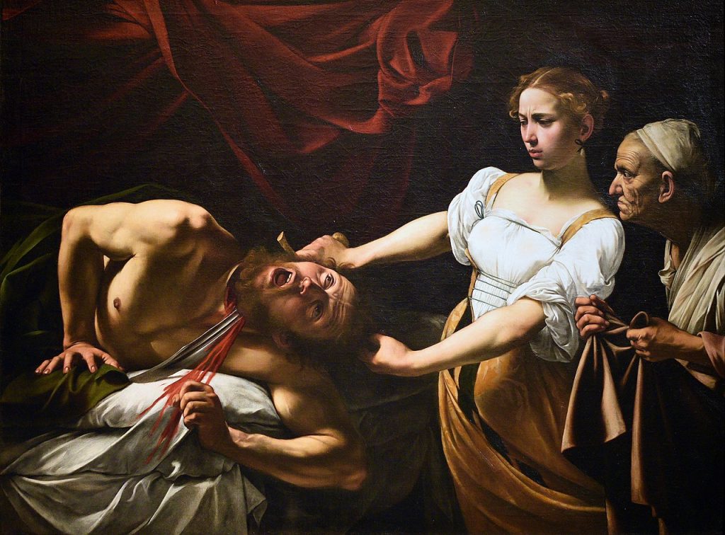 Caravaggio, Giuditta decapita Oloforne Caravaggio, Giuditta decapita Oloforne